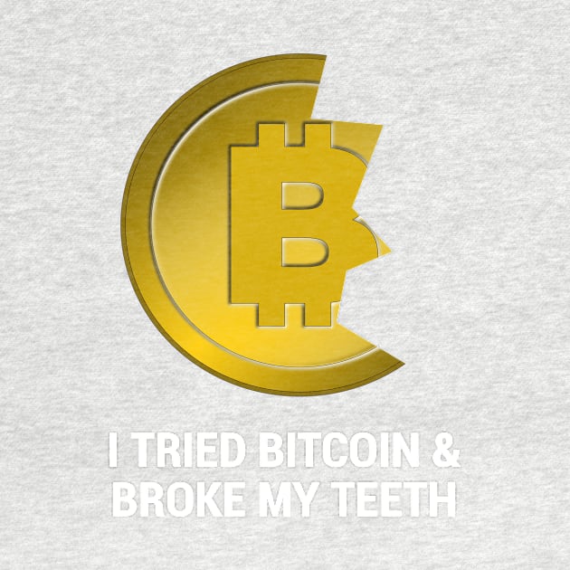 Bitcoin Teeth (dark) by tztees